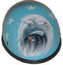 Airbrush Novelty Helmet - Front Eagle