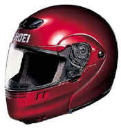 Shoei Syncrotec Modular - Wine Red